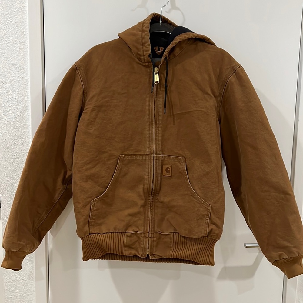 Men’s 2019 Carhartt hooded work jacket (RN 14806)
